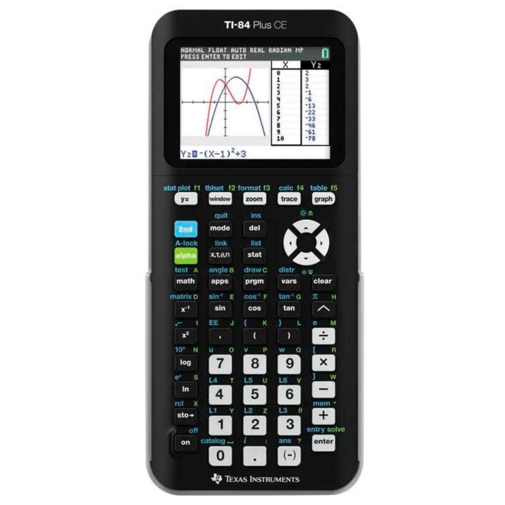 Texas Instruments TI-84 Plus CE in Black